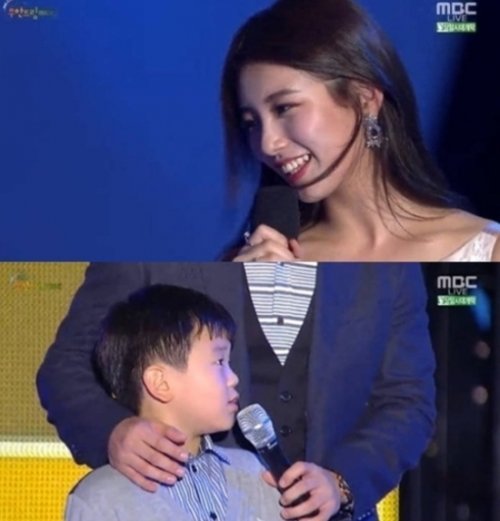 윤후 수지 사진= MBC ‘무한드림 MBC’