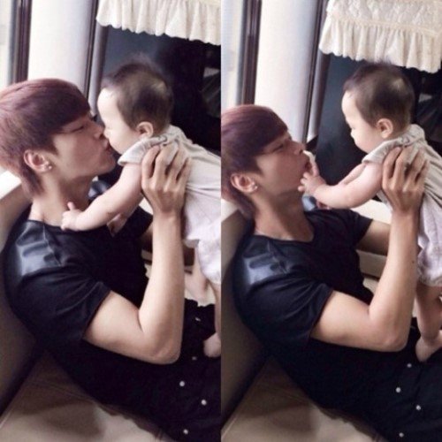 빅스 엔 조카바보 (출처= 빅스 엔 트위터)