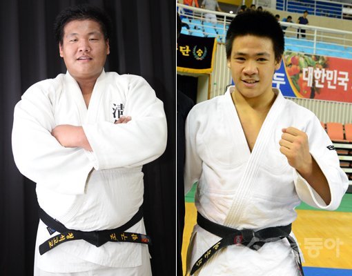 조구함(왼쪽)과 이문진은 ‘최민호·김재범 올림픽 제패기념 전국 중·고 유도대회’를 통해 한국유도의 미래 기둥이 될 재목임을 보여줬다. 특히 조구함은 인천아시안게임 유도 국가대표로 급성장했다. 스포츠동아DB