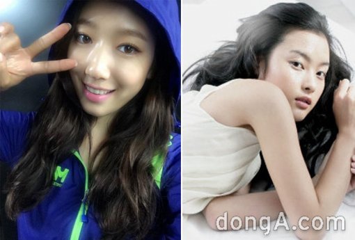 사진제공=박신혜 이은성/박신혜 트위터, 이은성 미니홈피