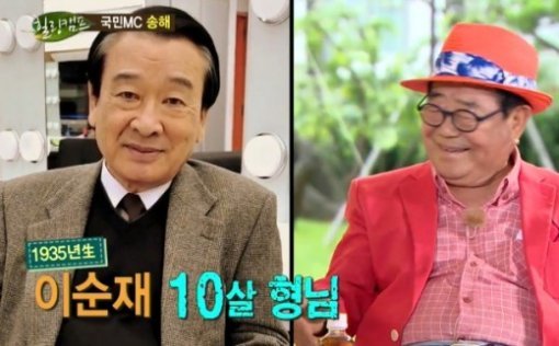 송해. 사진 = SBS ‘힐링캠프’ 화면 촬영