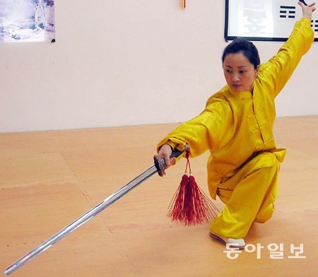 중국의 전통 무술 ‘우슈’. 동아일보DB