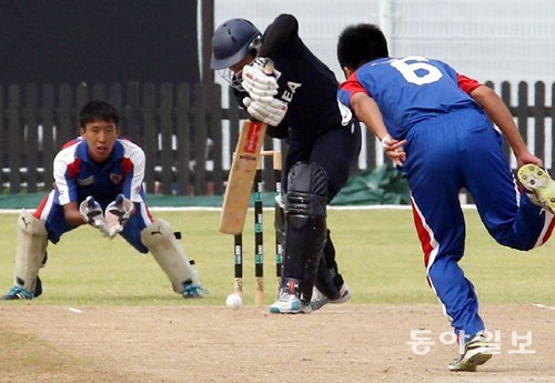 야구의 원조로 알려진 ‘크리켓’. 동아일보DB