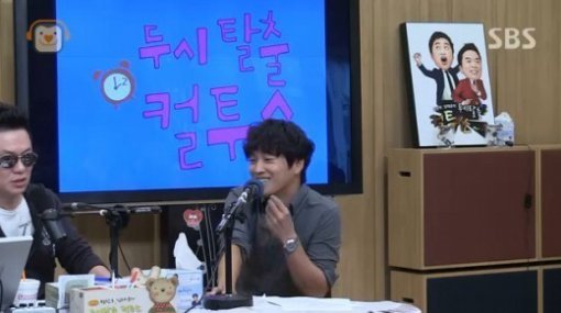 차태현. 사진 = SBS 파워FM ‘두시탈출 컬투쇼’ 화면 촬영