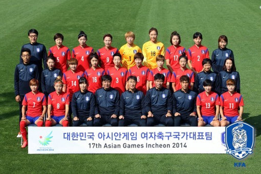 여자축구 한국 인도 사진= 대한축구협회