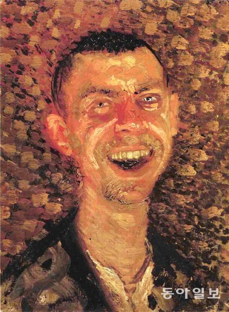 리하르트 게르스틀, 웃는 자화상, 1908년