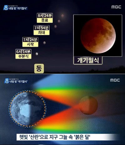 오늘 저녁 개기월식…'붉은 달' 뜨는 시간은 언제?｜동아일보