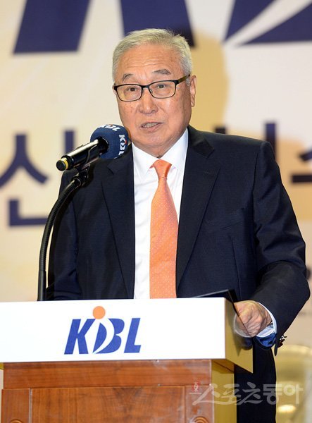 KBL 김영기 총재. 스포츠동아DB