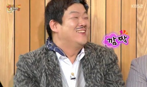 유민상 홍예슬 사진= KBS2 예능프로그램 ‘해피투게더 시즌3’ 화면 촬영