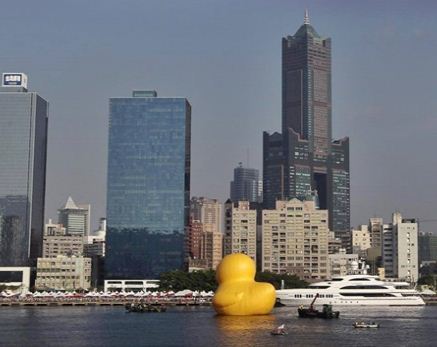 석촌호수 1톤 고무오리