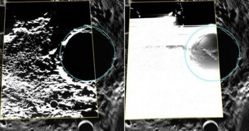 수성 얼음 첫 포착 (출처=NASA)