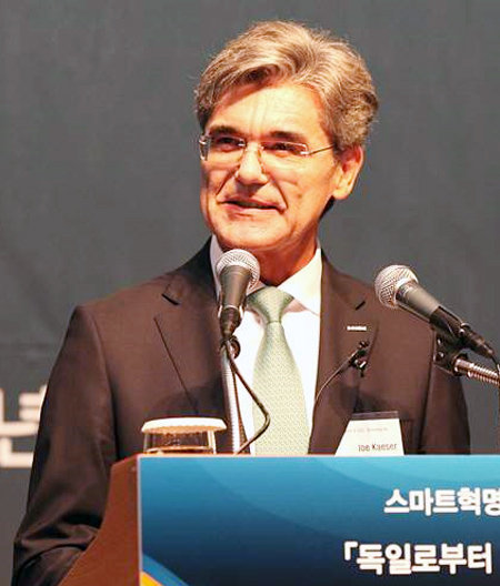 조 케저 지멘스그룹 회장. 그는 1980년 입사해 지난해 회장에 취임했다. 한국지멘스 제공