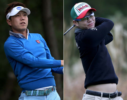 정지호-현정협(오른쪽). 사진제공｜KPGA