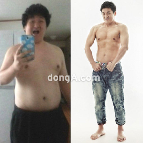 사진= 개그맨 이지성 44kg 감량/앤스타컴퍼니