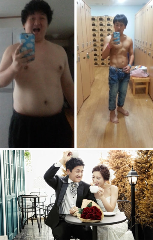 15일 결혼을 앞둔 개그맨 이지성이 44kg 체중 감량에 성공했다. 사진제공 ｜ 앤스타컴퍼니