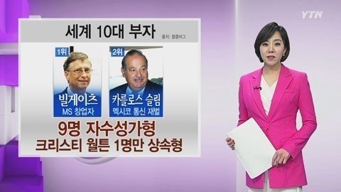 세계 200대 부자 사진= YTN 뉴스