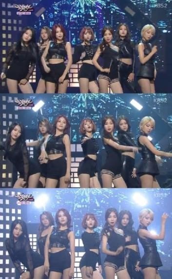 뮤직뱅크’ AOA (출처=KBS).