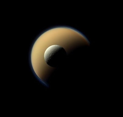 토성의 위성(출처=ESA)