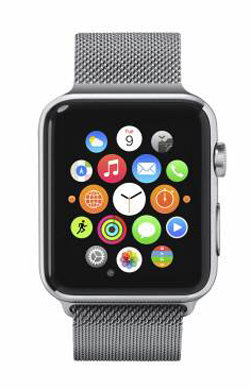 스마트 손목시계 애플워치, 최소 349달러.