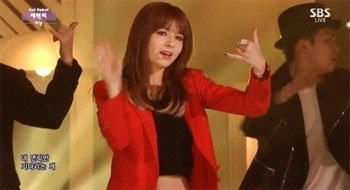 사진=SBS '인기가요' 방송화면 캡처.