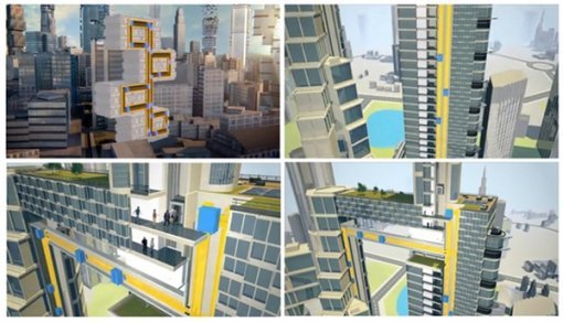 케이블 없는 엘리베이터. 사진 = 티센크루프 제공