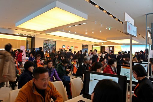 광명역 호반베르디움 견본주택 (자료 : 호반건설)