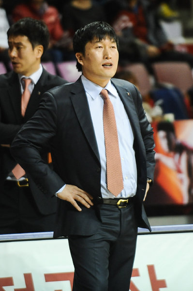 이동남 감독대행. 사진제공｜KBL