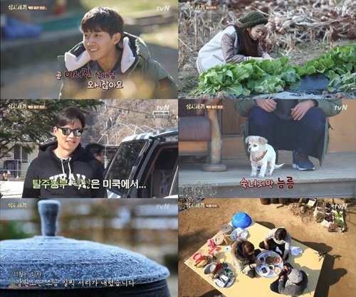 ‘삼시세끼’ 캡처 화면. 사진제공｜tvN