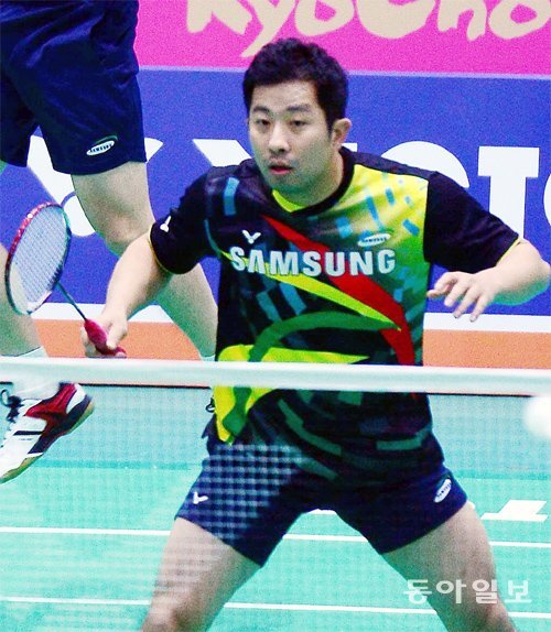 코치에서 선수로 변신해 삼성전기를 배드민턴 코리안리그 초대 챔피언으로 이끈 정재성. 오산=김종원 스포츠동아 기자 won@donga.com