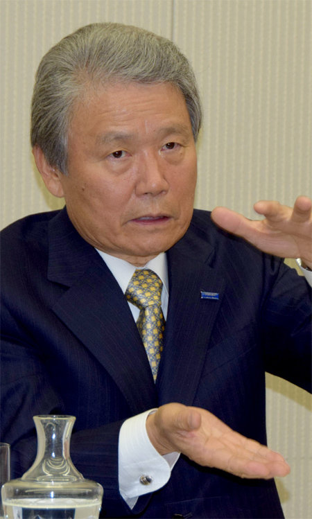 사카키바라 사다유키 일본 경단련회장.