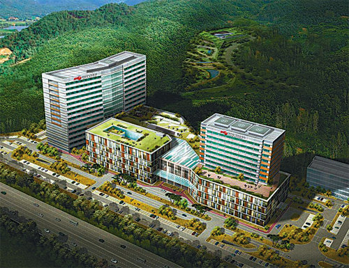 원지동 국립중앙의료원 조감도