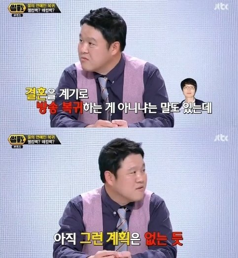 신정환. 사진 =  JTBC ‘썰전’ 화면 촬영