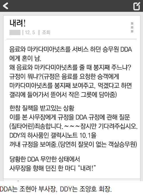 ‘땅콩리턴’ 조현아. 사진=동아일보