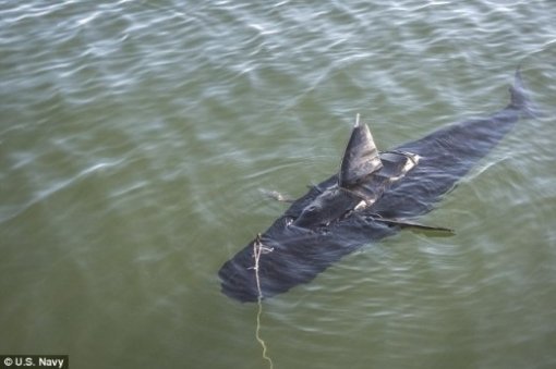 미국의 90m 잠수 로봇 물고기