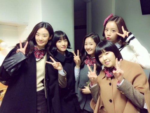 선암여고 탐정단  사진= 진지희 트위터