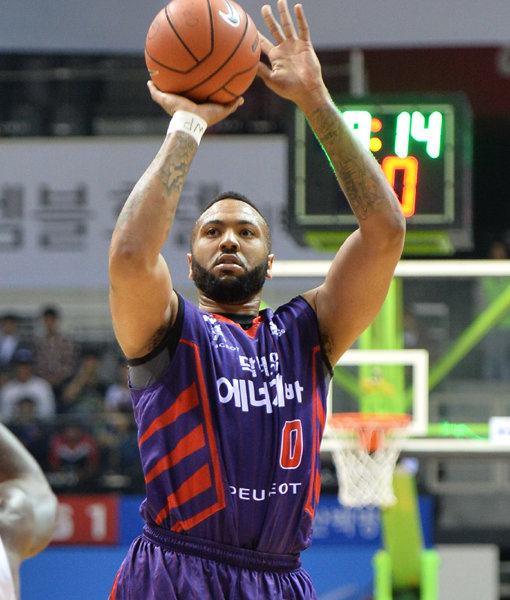 오리온스 길랜워터. 사진제공｜KBL