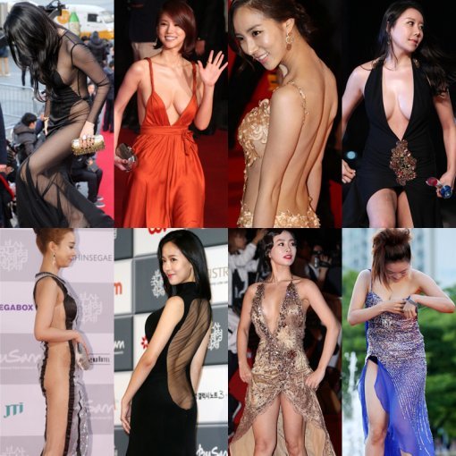 노수람, 오인혜, 배소은, 하나경, 여민정, 한수아, 강한나, 서리슬(왼쪽 상단부터 시계방향). 사진=동아 DB