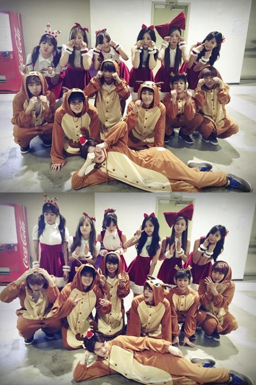 비투비. 사진 = 에이핑크 페이스북