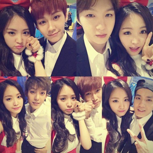 비투비 음원 사진= 에이핑크 공식 트위터