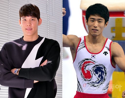 박태환-양학선(오른쪽). 스포츠동아DB