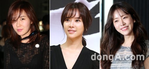 연기자 최강희, 황정음, 한지민(왼쪽부터). 동아닷컴DB