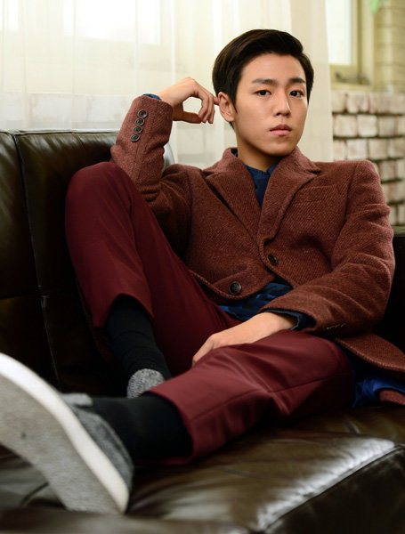 ‘은밀하게 위대하게’ 이후 1년6개월 만에 새 영화로 돌아온 이현우. 21세의 어린 나이지만 연기에 대한 고민은 누구보다 깊었다. 김민성 기자 marineboy@donga.com 트위터@bluemarine007