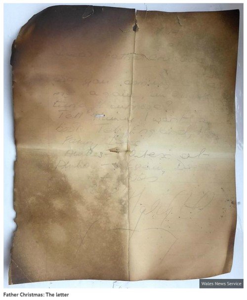 100년 전 산타에게 보낸 편지