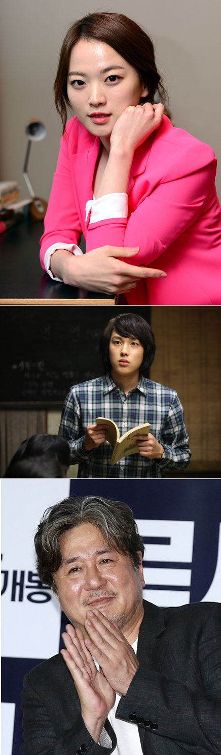 한국영화의 주요 관객으로 꼽히는 20대 대학생들이 선택한 ‘2015년 영화계 유망주’는 임시완(가운데)과 천우희(맨 위)였다. 독보적인 득표율을 보인 이들의 활약이 기대를 모은다. 사진｜스포츠동아DB·동아닷컴DB·위더스필름