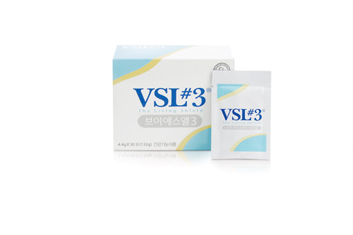 VSL#3은 국내에서 판매중인 수많은 프로바이오틱스 제품 중 가장 많은 유익균을 함유하고 있다. 일정 기간 복용하면 장의 면역력을
 높이고 소화 기능을 개선시킨다. 식약처로부터도 효과와 안전성을 개별 인정받았다. 사진제공｜김석진유익균연구소