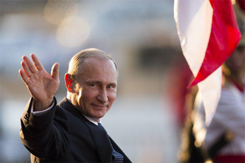 블라디미르 푸틴 러시아 대통령 “경제난은 애국심으로 극복해야”