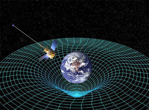 아인슈타인은 일반상대성이론을 통해 별과 행성의 중력이 시공간을 휘게 한다고 예언했다. 이 예언은 이후 태양 주위에서 빛이 휘는 중력렌즈 현상이 관측되면서 정설로 받아들여졌다. 미국항공우주국(NASA) 제공