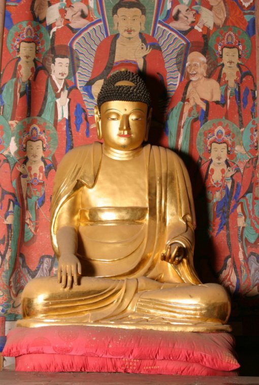 문화재청이 삼국유사 등 17건을 보물 지정예고 했다. 사진은 이번에 보물로 지정예고된 논산 쌍계사 소조석가여래삼불좌상