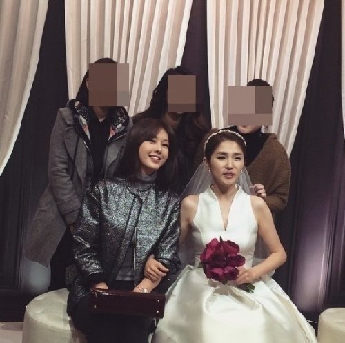 김경란 김상민 결혼식. 박은지 인스타그램