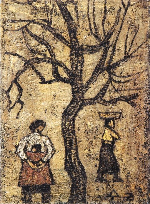 창신동 예술문화 거리 조성. 사진=박수근 ‘나무와 두 여인’. 갤러리현대 제공